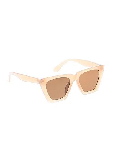 Pre-owned Unbranded Sunglasses In Tan