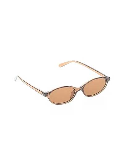 Pre-owned Unbranded Sunglasses In Tan