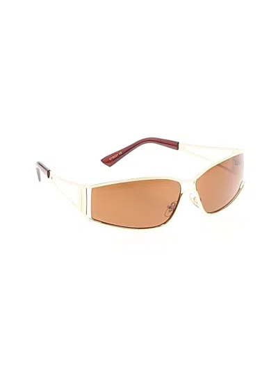 Pre-owned Unbranded Sunglasses In Tan