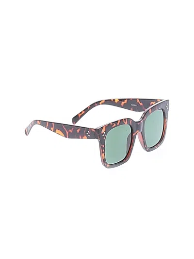 Pre-owned Unbranded Sunglasses In Tan