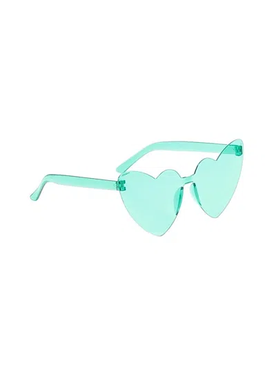 Pre-owned Unbranded Sunglasses In Teal