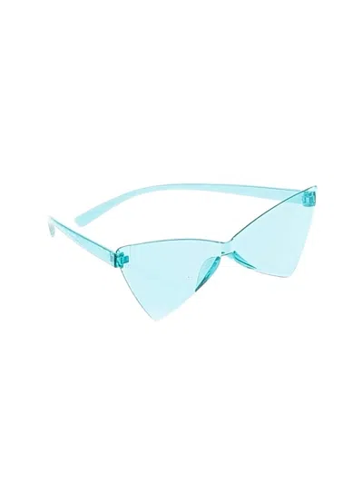 Pre-owned Unbranded Sunglasses In Teal