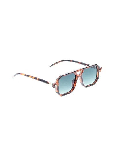 Pre-owned Unbranded Sunglasses In Teal
