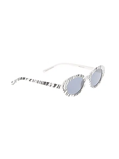 Pre-owned Unbranded Sunglasses In White