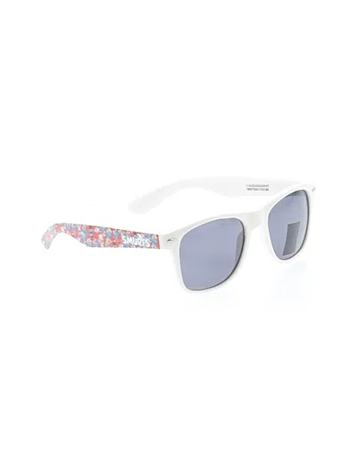 Pre-owned Unbranded Sunglasses In White