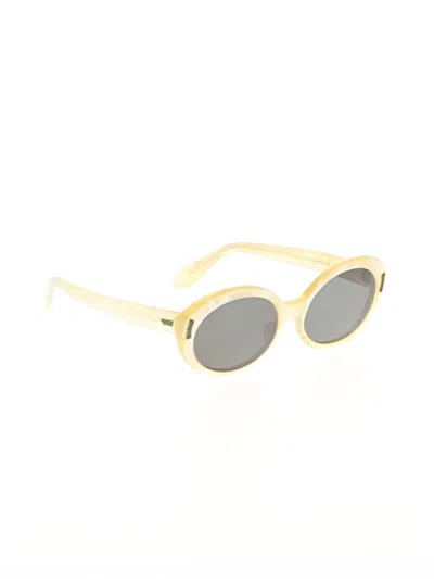 Pre-owned Unbranded Sunglasses In White