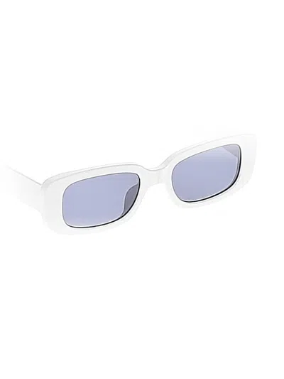 Pre-owned Unbranded Kids' Sunglasses In White