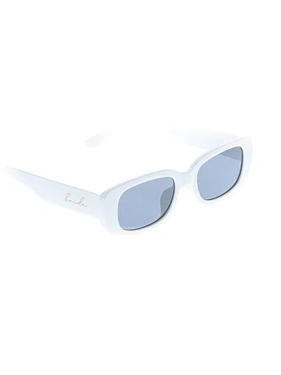 Pre-owned Unbranded Sunglasses In White