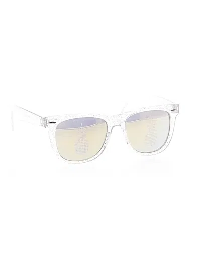 Pre-owned Unbranded Sunglasses In White