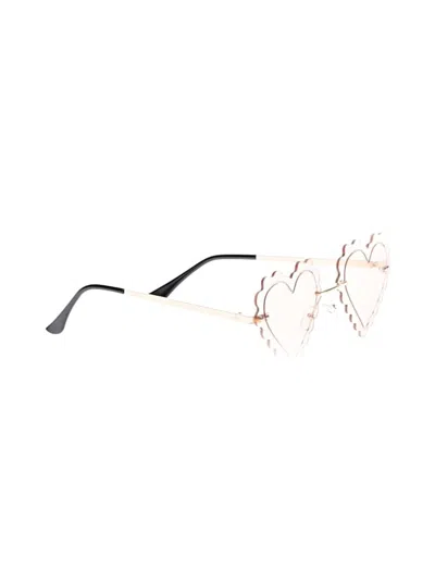 Pre-owned Unbranded Sunglasses In White