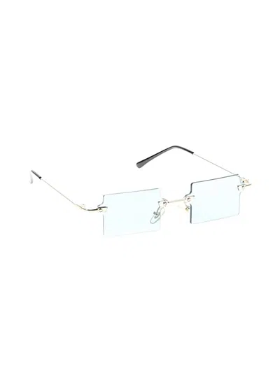 Pre-owned Unbranded Sunglasses In White
