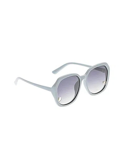 Pre-owned Unbranded Sunglasses In White