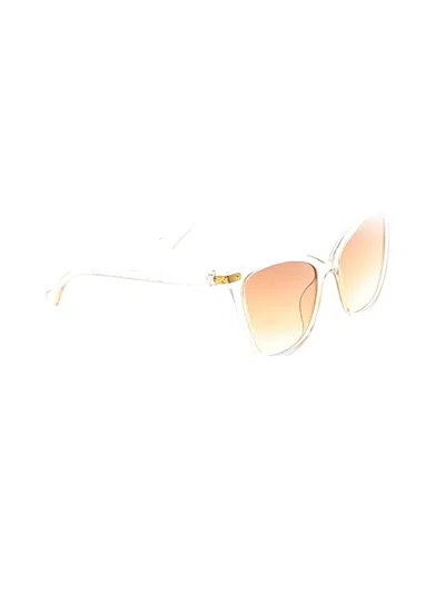 Pre-owned Unbranded Sunglasses In White