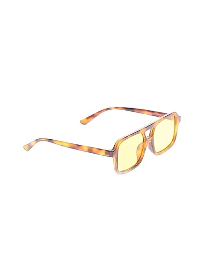 Pre-owned Unbranded Sunglasses In Yellow
