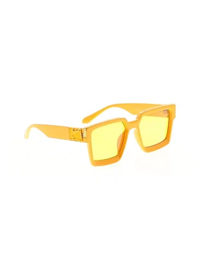 Pre-owned Unbranded Sunglasses In Yellow