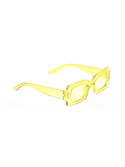 Pre-owned Unbranded Sunglasses In Yellow