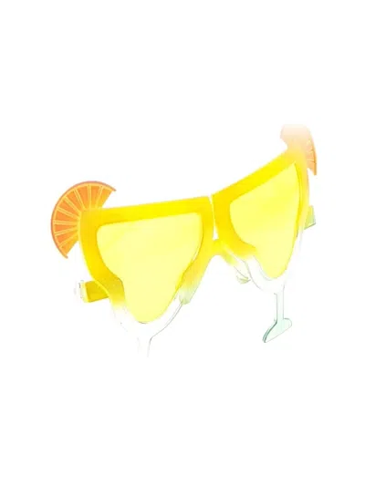 Pre-owned Unbranded Sunglasses In Yellow