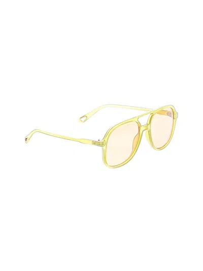 Pre-owned Unbranded Sunglasses In Yellow