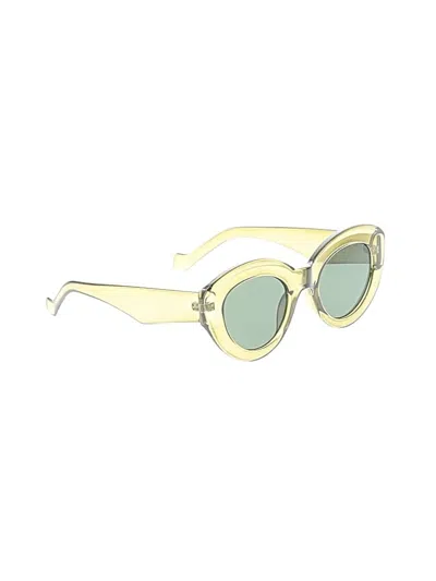 Pre-owned Unbranded Sunglasses In Yellow