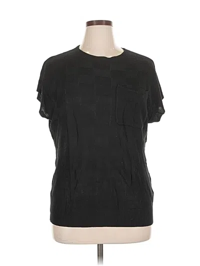 Pre-owned Unbranded Sweater Vest In Black