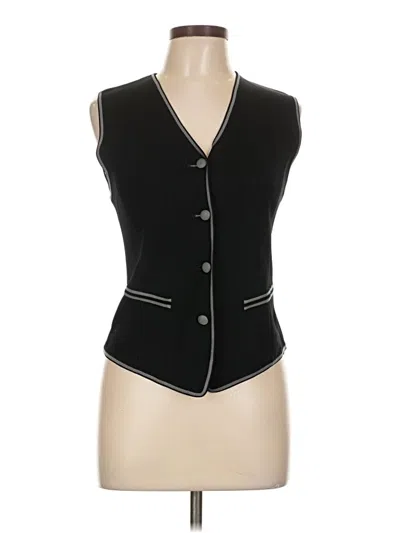 Pre-owned Unbranded Sweater Vest In Black