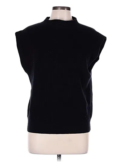 Pre-owned Unbranded Sweater Vest In Black