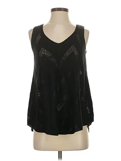 Pre-owned Unbranded Sweater Vest In Black