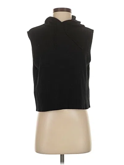 Pre-owned Unbranded Sweater Vest In Black