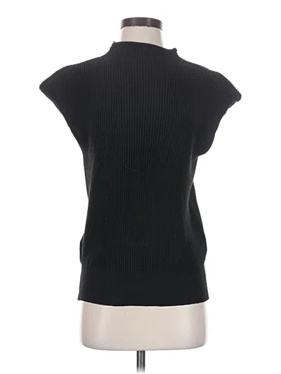 Pre-owned Unbranded Sweater Vest In Black