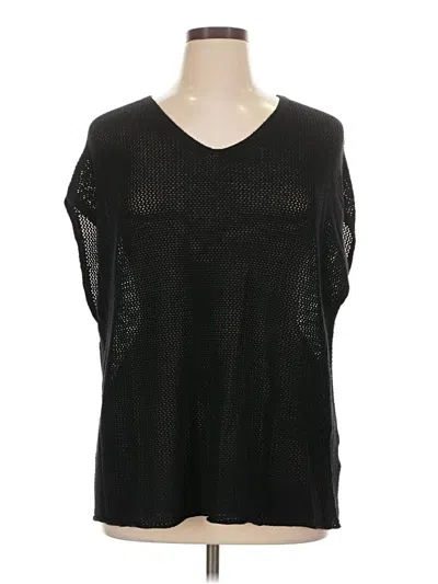Pre-owned Unbranded Sweater Vest In Black