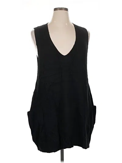 Pre-owned Unbranded Sweater Vest In Black