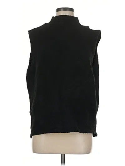 Pre-owned Unbranded Sweater Vest In Black