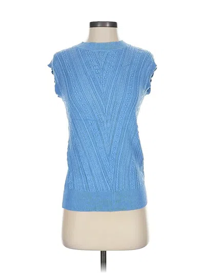 Pre-owned Unbranded Sweater Vest In Blue