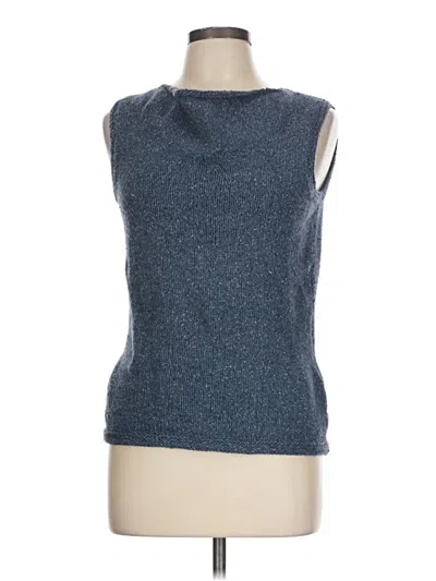 Pre-owned Unbranded Sweater Vest In Blue