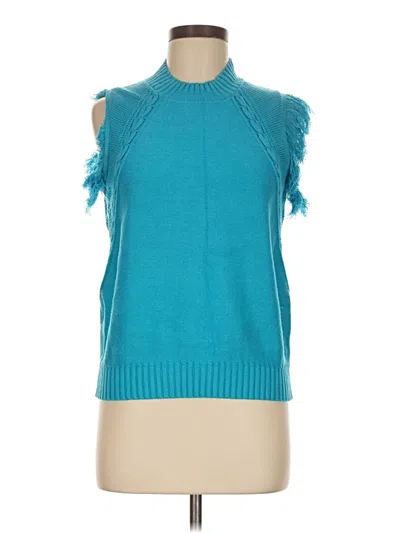 Pre-owned Unbranded Sweater Vest In Blue