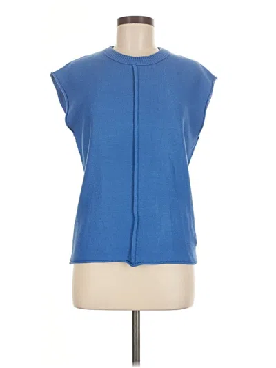 Pre-owned Unbranded Sweater Vest In Blue