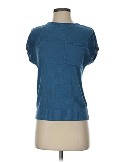 Pre-owned Unbranded Sweater Vest In Blue