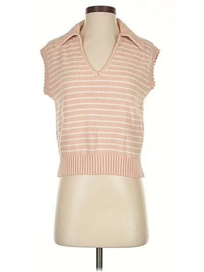 Pre-owned Unbranded Sweater Vest In Brown