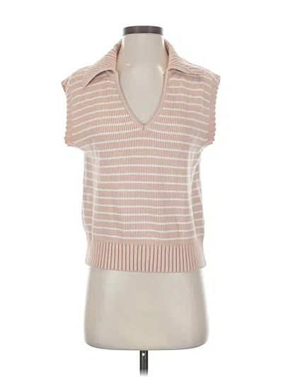 Pre-owned Unbranded Sweater Vest In Brown