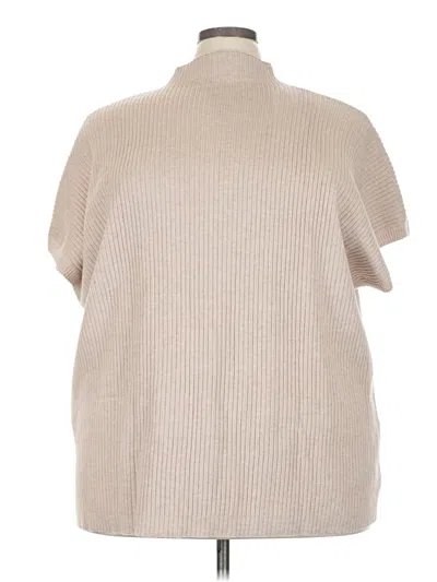 Pre-owned Unbranded Sweater Vest In Brown