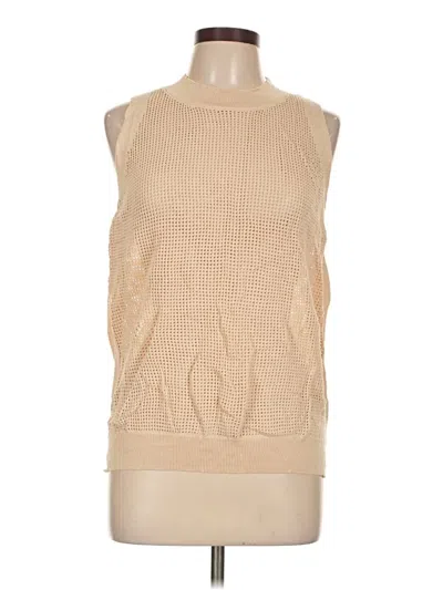 Pre-owned Unbranded Sweater Vest In Brown