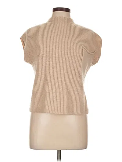 Pre-owned Unbranded Sweater Vest In Brown