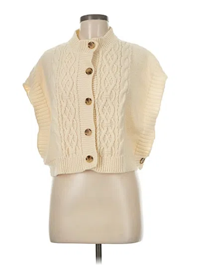 Pre-owned Unbranded Sweater Vest In Brown