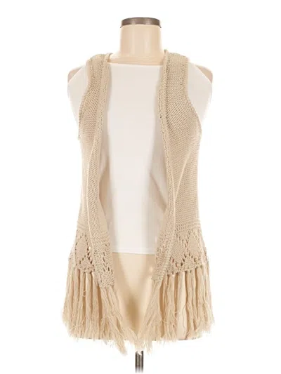 Pre-owned Unbranded Sweater Vest In Brown