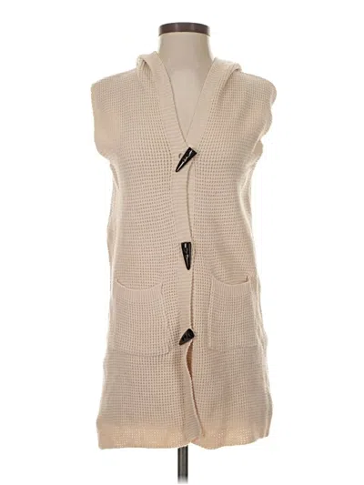 Pre-owned Unbranded Sweater Vest In Brown