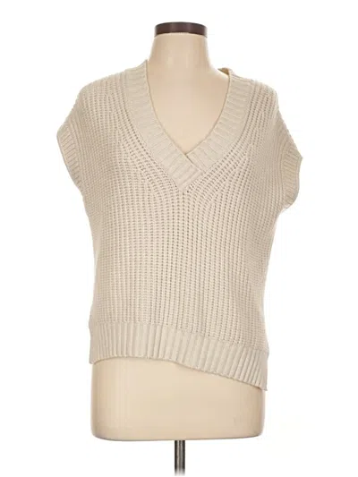 Pre-owned Unbranded Sweater Vest In Brown