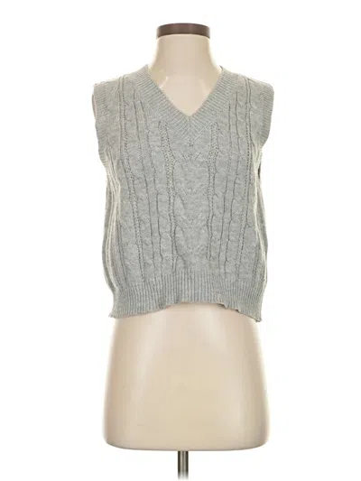 Pre-owned Unbranded Sweater Vest In Gray