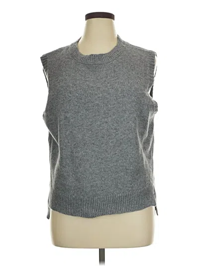 Pre-owned Unbranded Sweater Vest In Gray