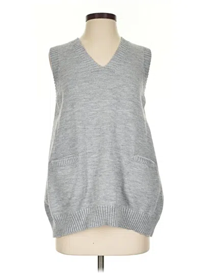 Pre-owned Unbranded Sweater Vest In Gray