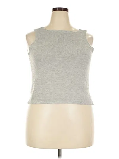 Pre-owned Unbranded Sweater Vest In Gray